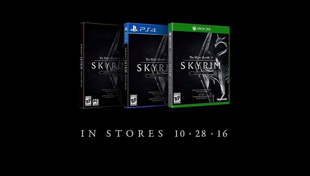 skyrim special edition release date