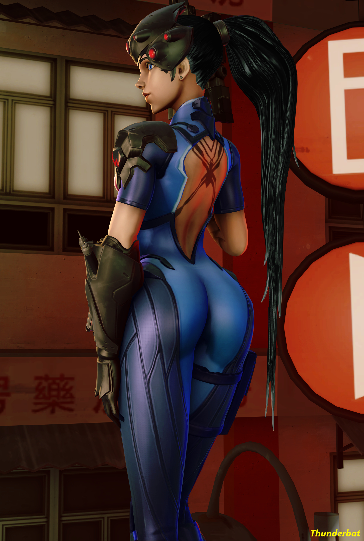 Overwatch Widowmaker Ass