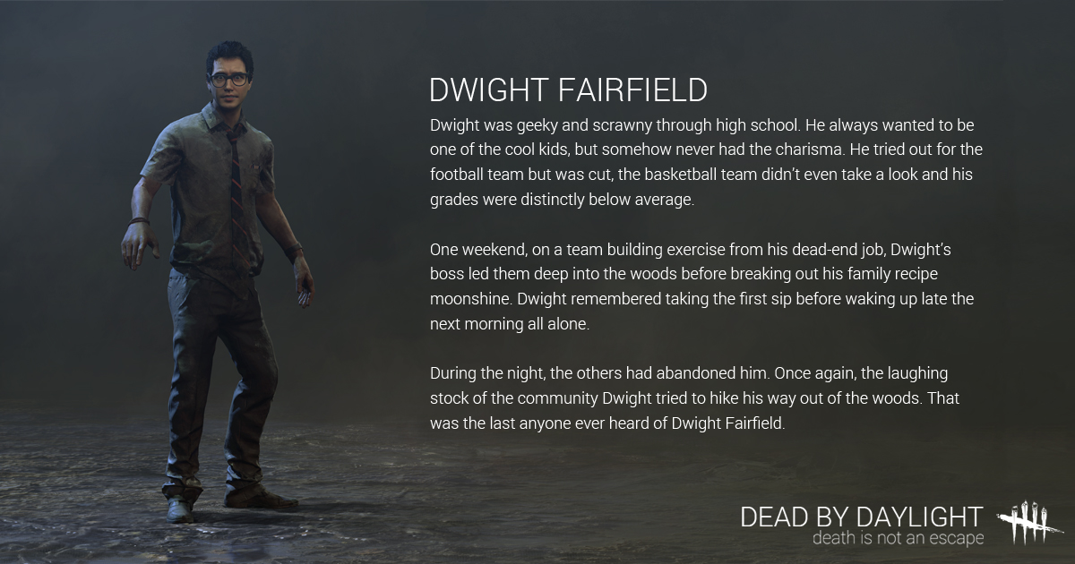 Dead By Daylight Dwight Fairfield Perks