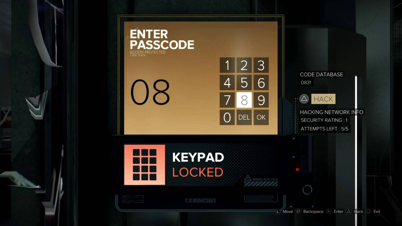 deus ex mankind divided keypad codes