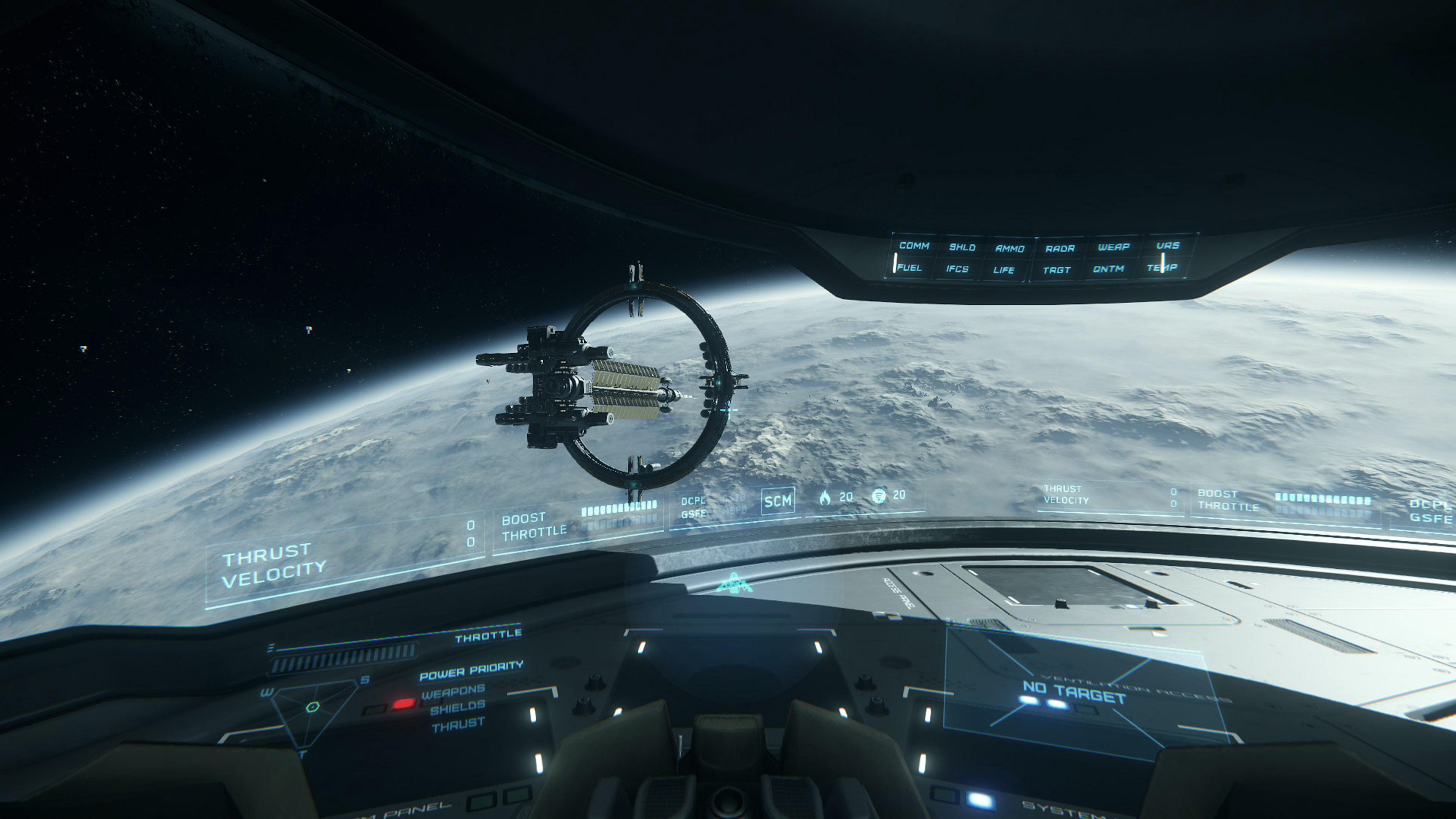 star citizen 3.3 ship map too bright