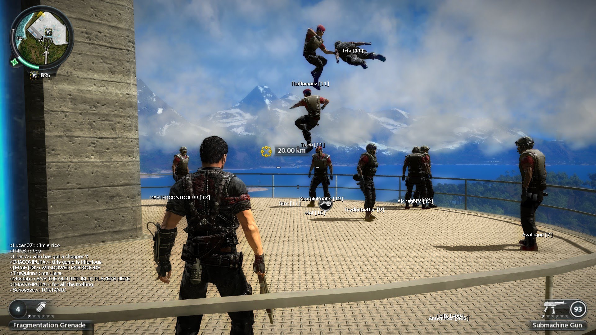 Just Cause 3 Multiplayer Mod Released On Pcgame Playing Info Images, Photos, Reviews