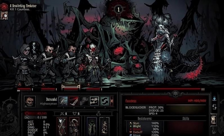 Guides to the bosses in Darkest Dungeon: Crimson CourtGame playing info